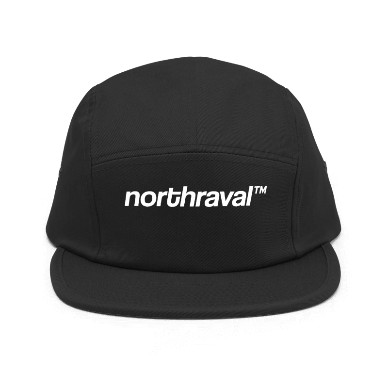 NORTH RAVAL 5PANEL BLACK HAT
