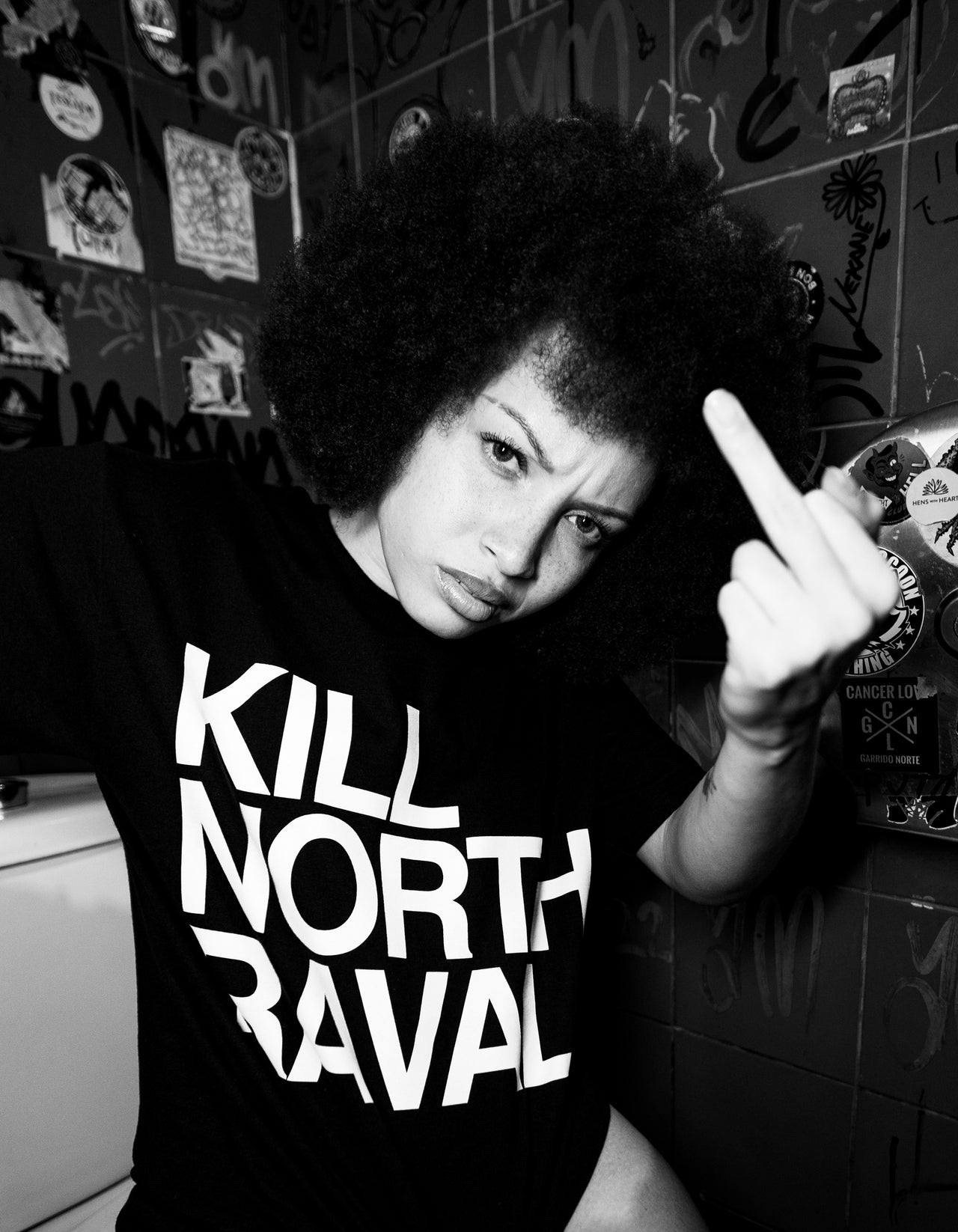 KILL NORTH RAVAL TEE