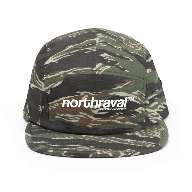 NORTH RAVAL 5PANEL CAMO HAT