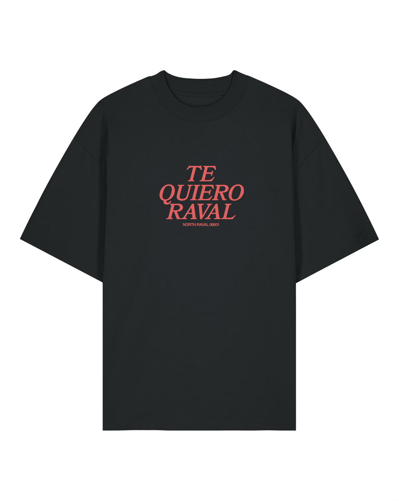 TE QUIERO RAVAL BLACK TEE